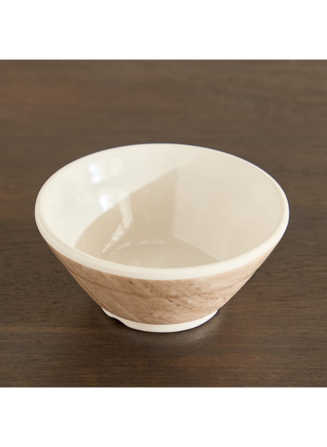 Home Box Travertine Dip Bowl - Beige - Image 2